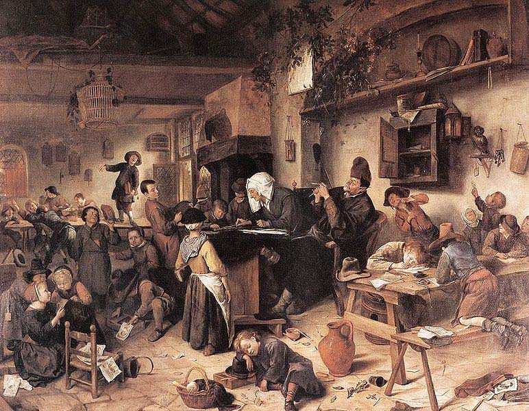 Jan Steen The Village School